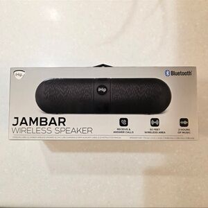 iHip Jambar Wireless Speaker - Black